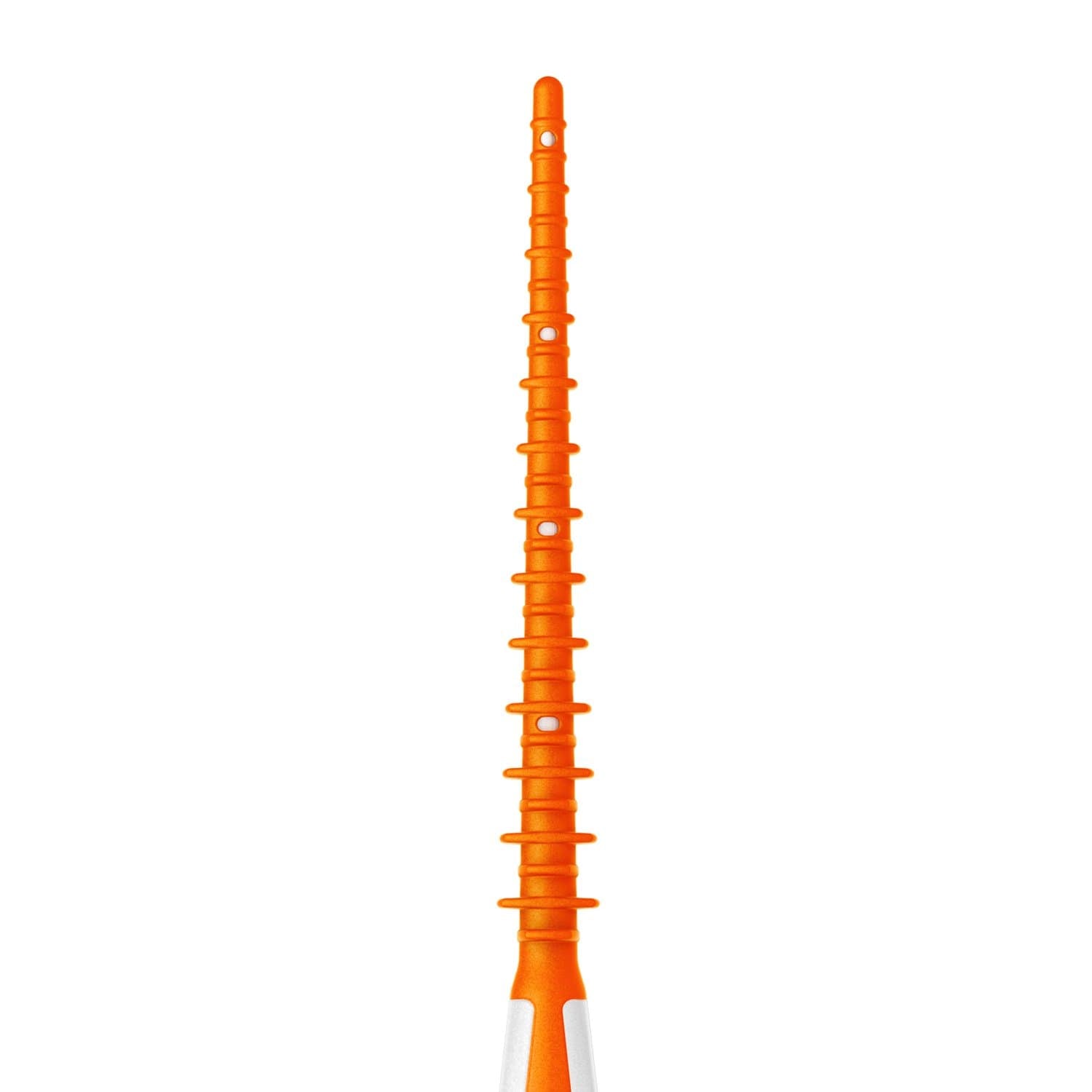TePe Easypick interdental cleaner with silicone coating and ergonomic grip for easy teeth cleaning, suitable for braces and various gap sizes.