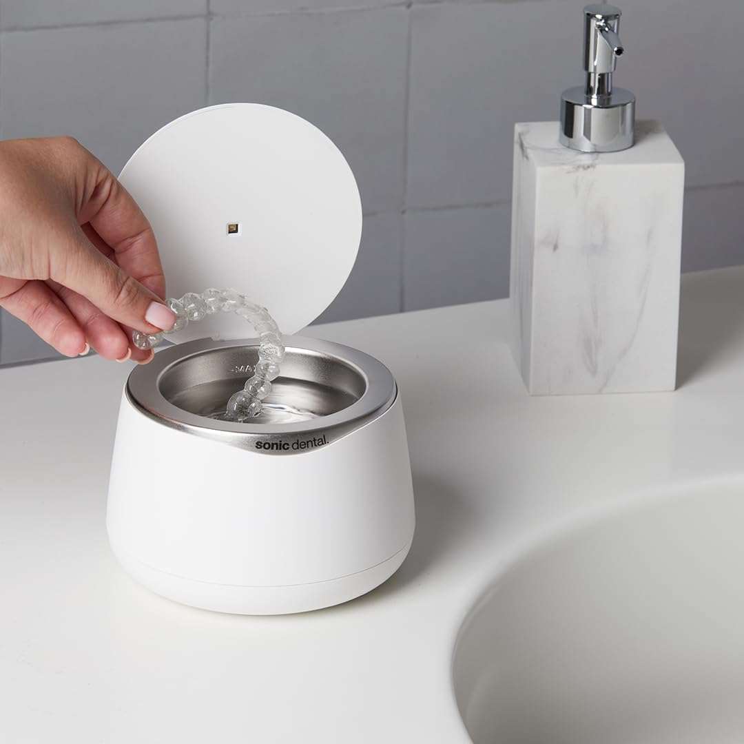 Sonic Spa Pro Dental Pod Pro ultrasonic cleaner for retainers and aligners