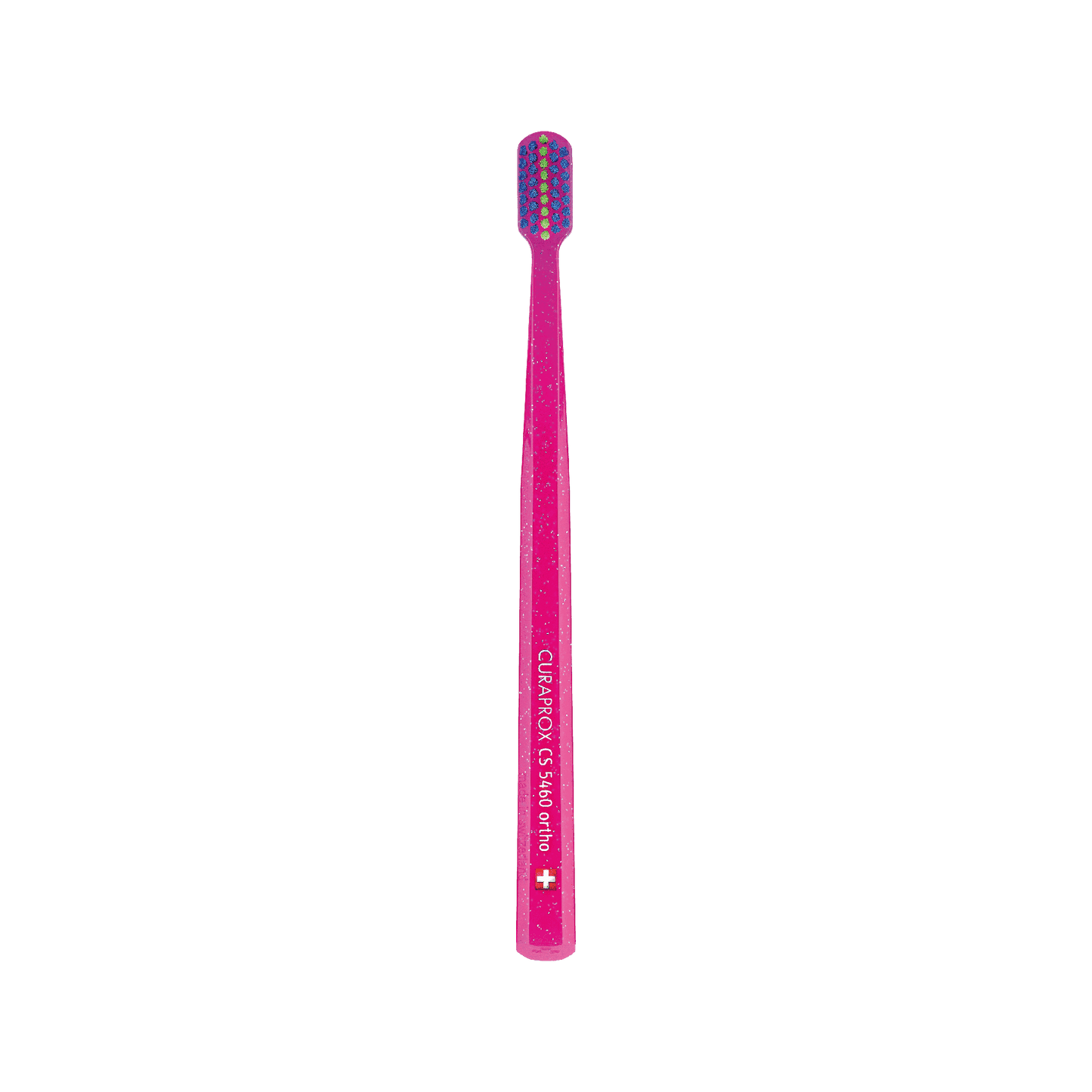 Curaprox CS 5460 ultra-soft orthodontic toothbrush with dense bristles and compact head for braces care