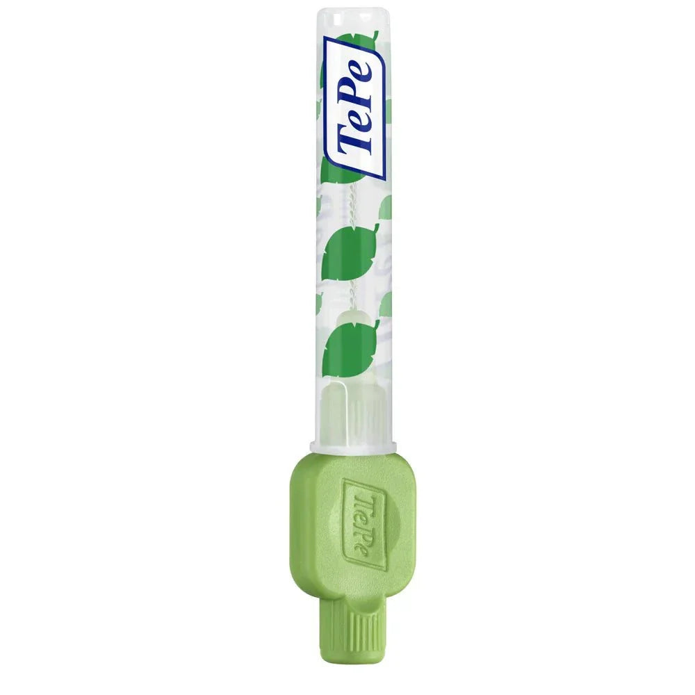 TePe Interdental Brushes Original 8 pack green handle for cleaning between teeth and dental implants