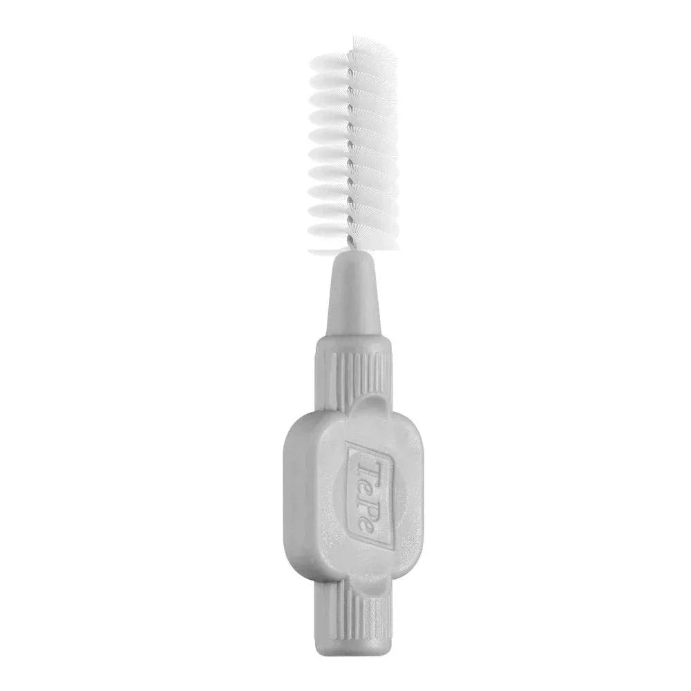 TePe Interdental Brush with plastic coated wire for gentle plaque removal between teeth