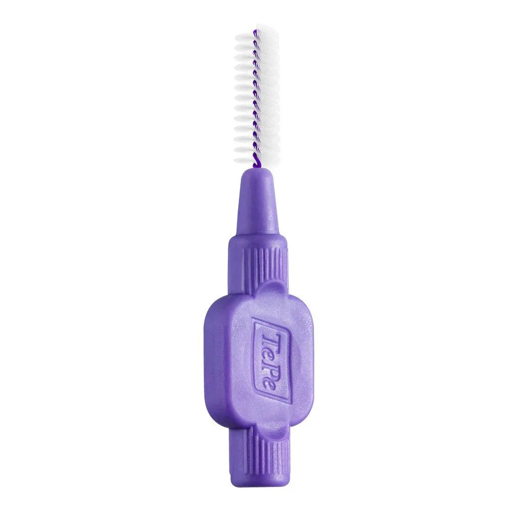 TePe Interdental Brush purple handle for cleaning between teeth and gums